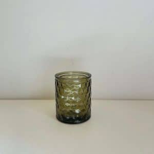 Groen votief glas