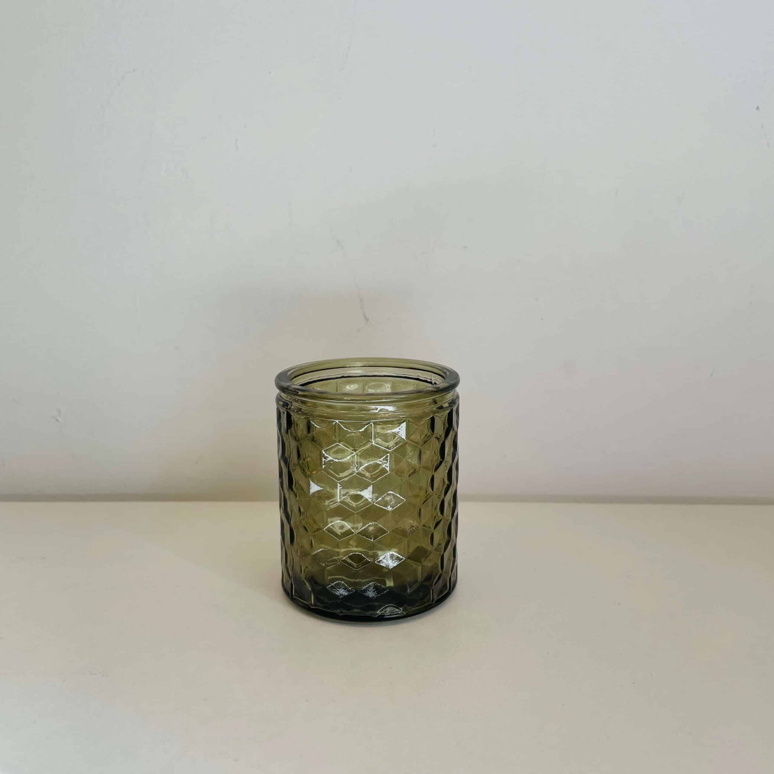 Groen votief glas